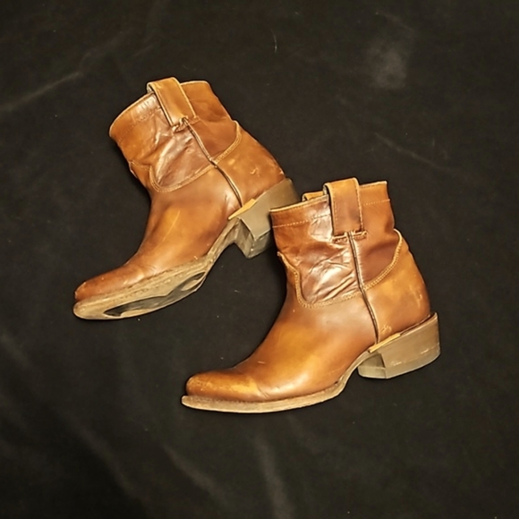 Corral leather western ankle boots - Picture 2 of 10